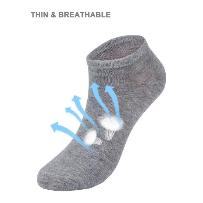 Women's Low-Cut Ankle Cushioned Cotton Socks