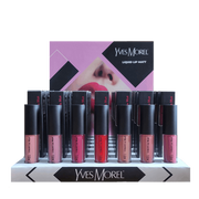 42 Pcs Liquid Lip Matte Lip Makeup Counter Display