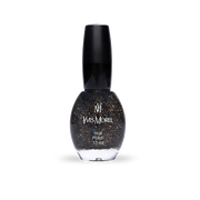 Nail Polish 500 - Thunder Black Glitter