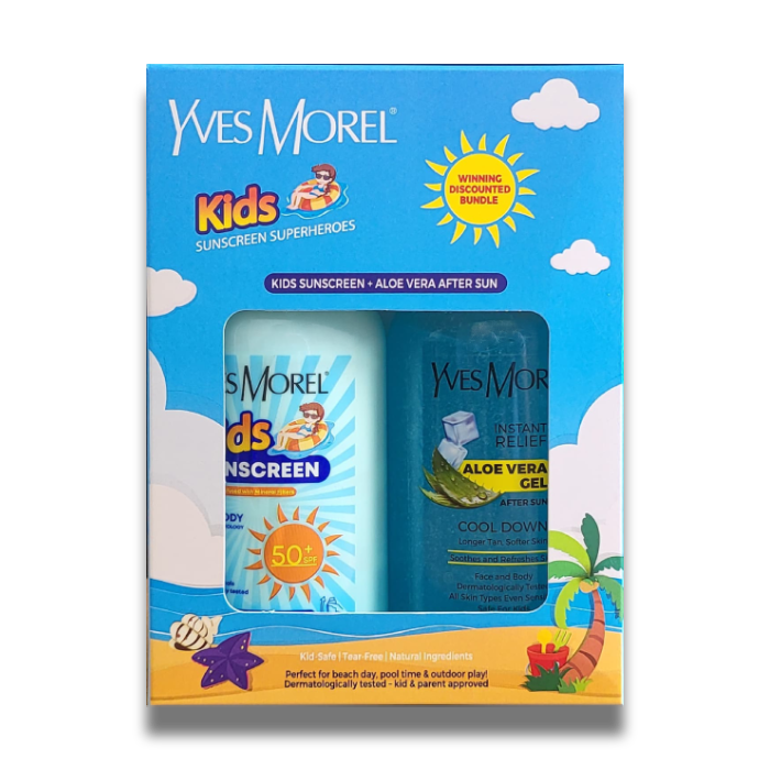Kids Sunscreen SPF 50+ After Sun Cooling Gel